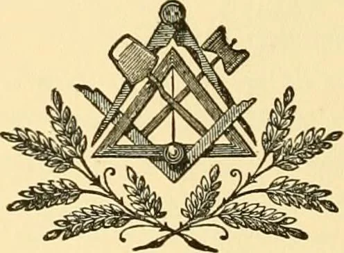 An illustration from Freemasonry in Northumberland, 1911, leaf 607
