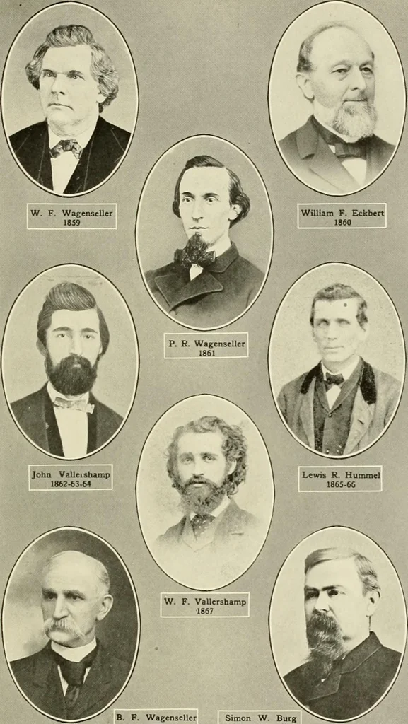 An illustration from Freemasonry in Northumberland, 1911, leaf 164