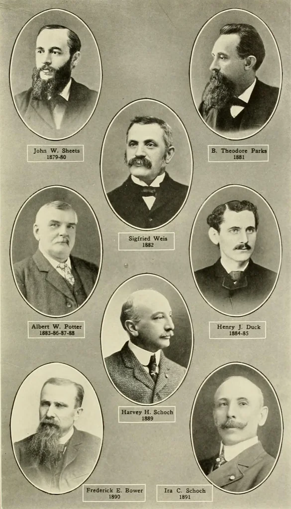 An illustration from Freemasonry in Northumberland, 1911, leaf 178