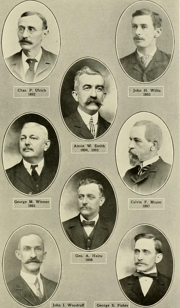 An illustration from Freemasonry in Northumberland, 1911, leaf 186