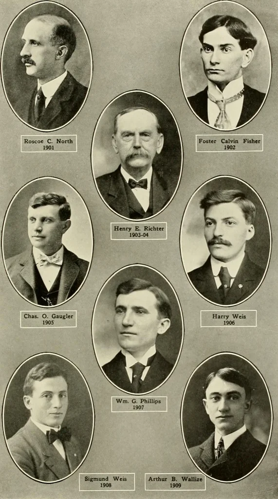 An illustration from Freemasonry in Northumberland, 1911, leaf 190