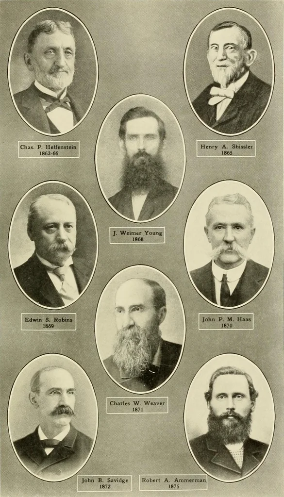 An illustration from Freemasonry in Northumberland, 1911, leaf 228