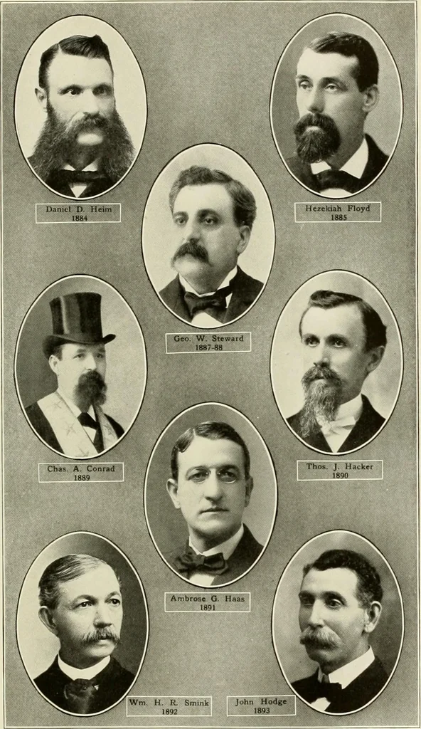 An illustration from Freemasonry in Northumberland, 1911, leaf 244