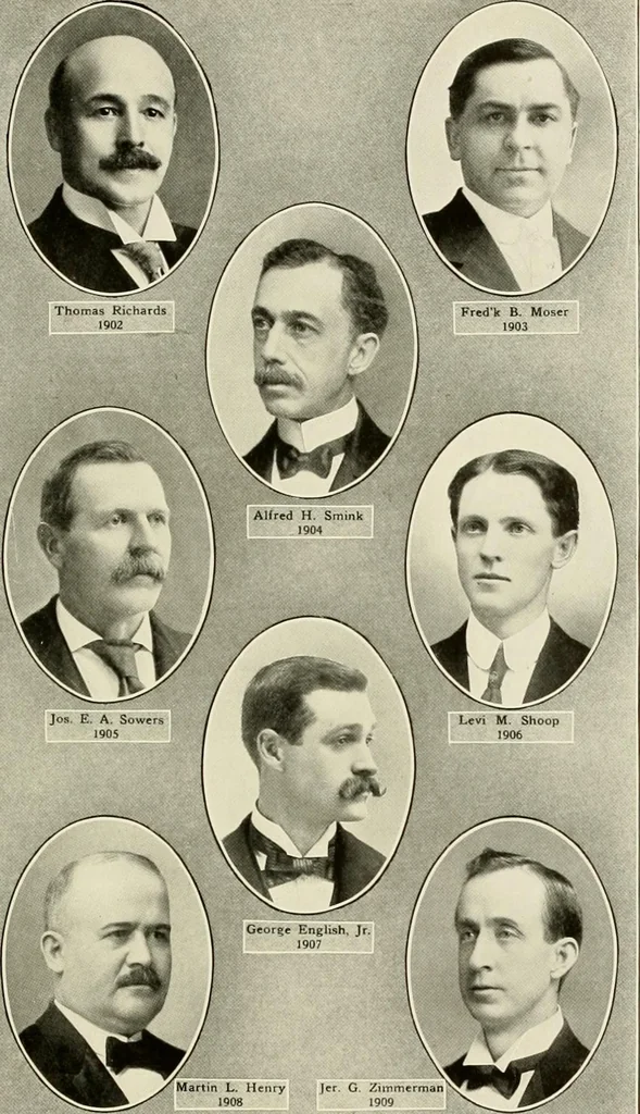 An illustration from Freemasonry in Northumberland, 1911, leaf 258