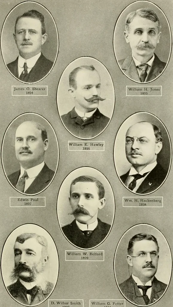 An illustration from Freemasonry in Northumberland, 1911, leaf 314