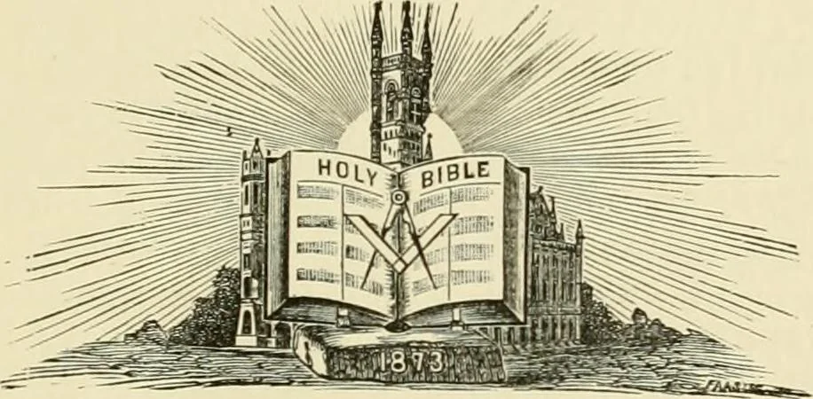 An illustration from Freemasonry in Northumberland, 1911, leaf 352