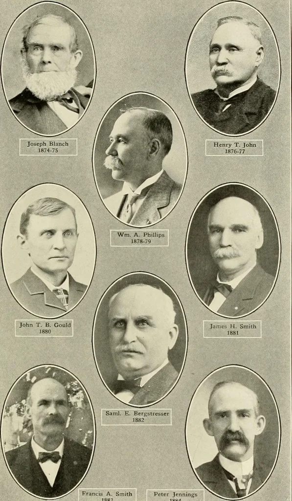 An illustration from Freemasonry in Northumberland, 1911, leaf 362