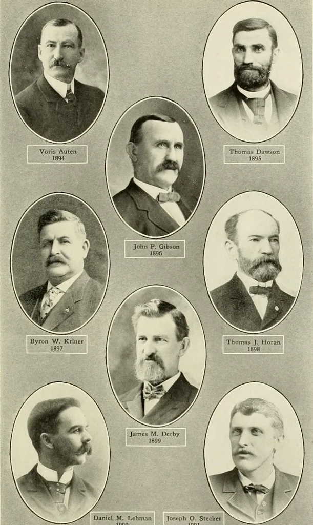 An illustration from Freemasonry in Northumberland, 1911, leaf 376