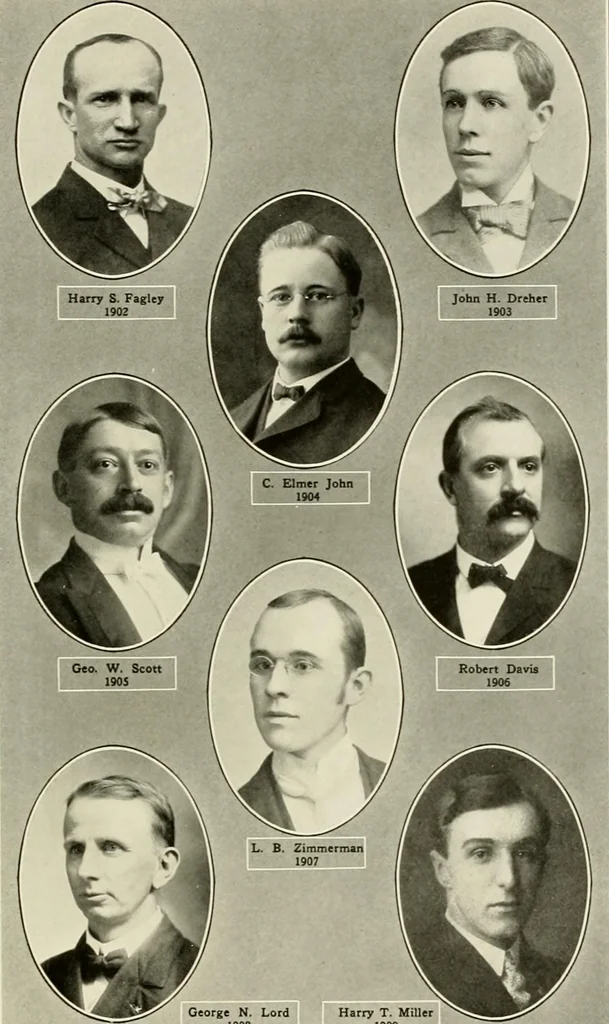 An illustration from Freemasonry in Northumberland, 1911, leaf 382