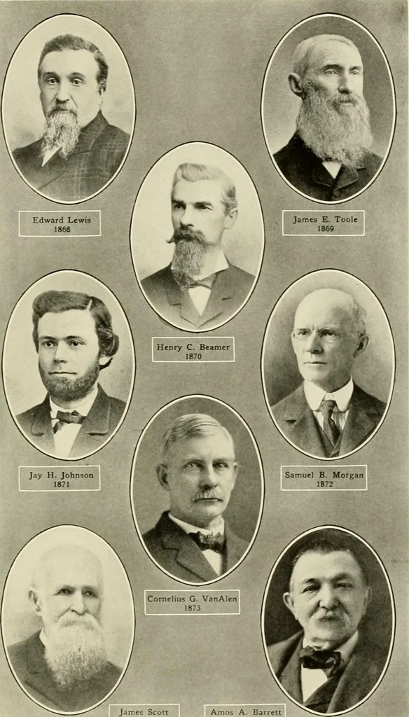 An illustration from Freemasonry in Northumberland, 1911, leaf 456