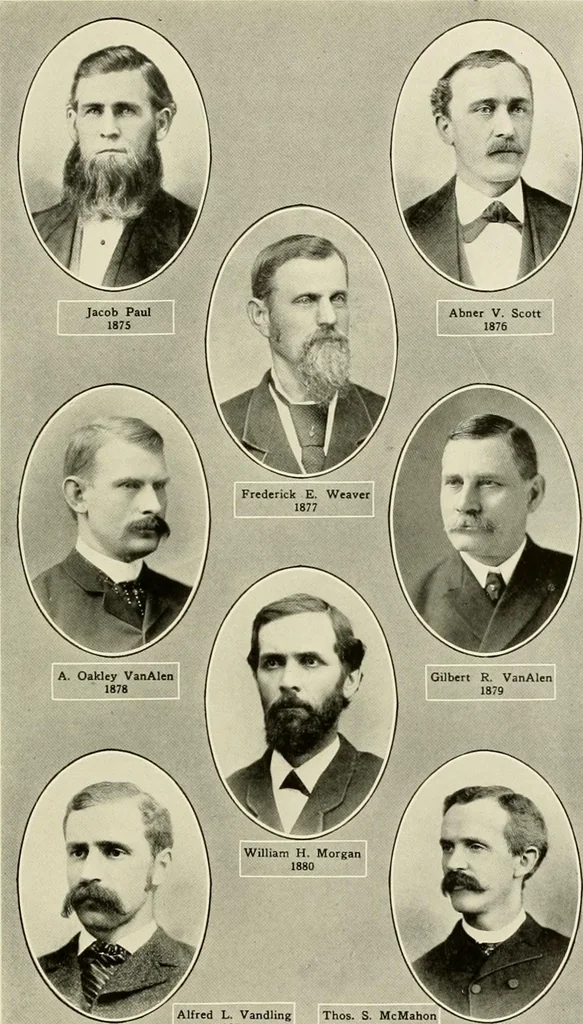 An illustration from Freemasonry in Northumberland, 1911, leaf 462