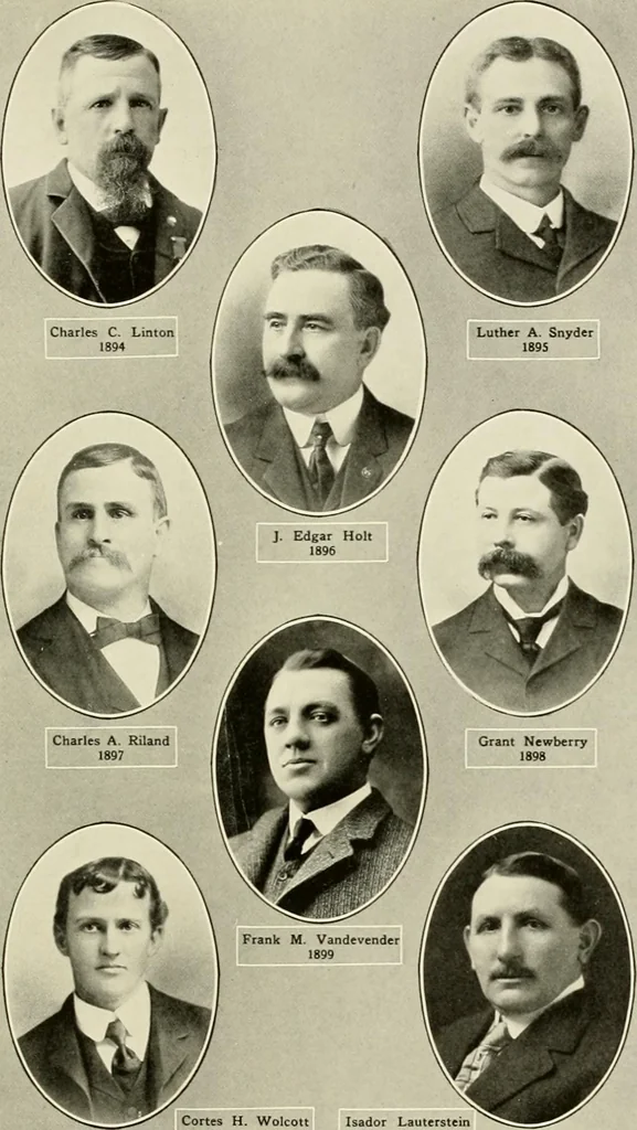 An illustration from Freemasonry in Northumberland, 1911, leaf 474