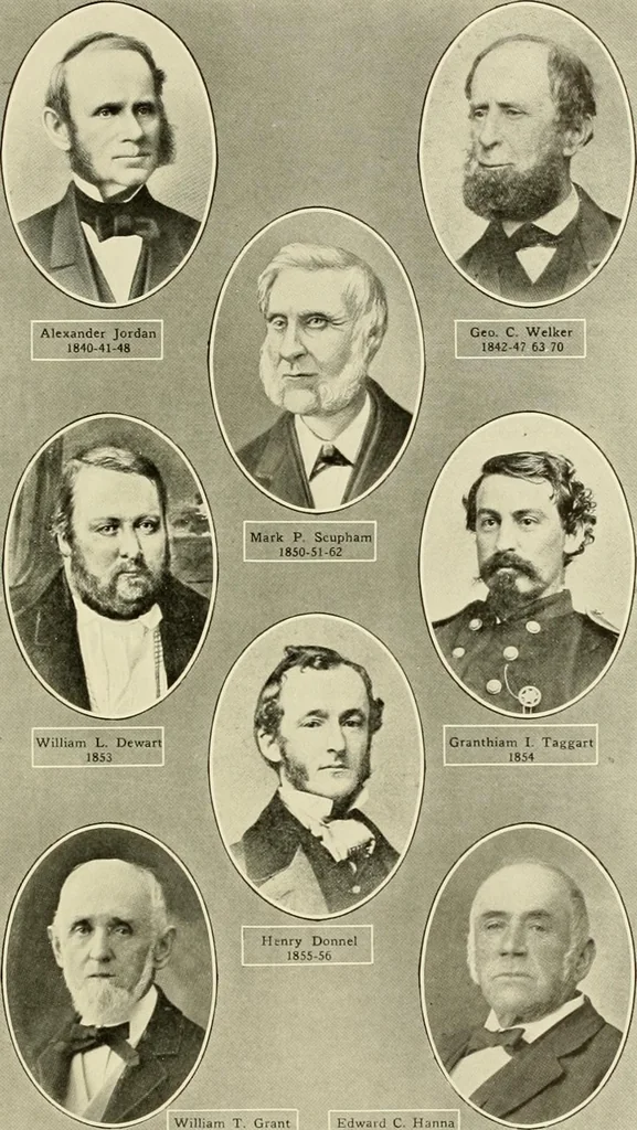 An illustration from Freemasonry in Northumberland, 1911, leaf 50