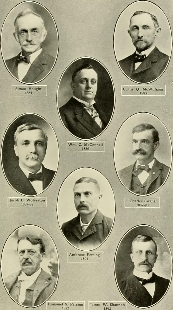 An illustration from Freemasonry in Northumberland, 1911, leaf 508