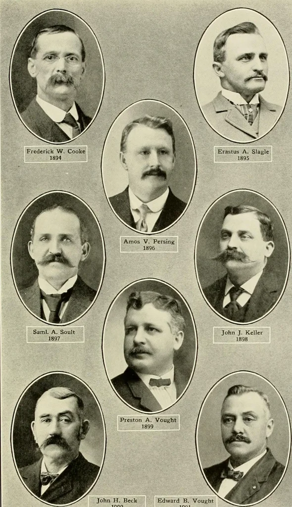 An illustration from Freemasonry in Northumberland, 1911, leaf 514