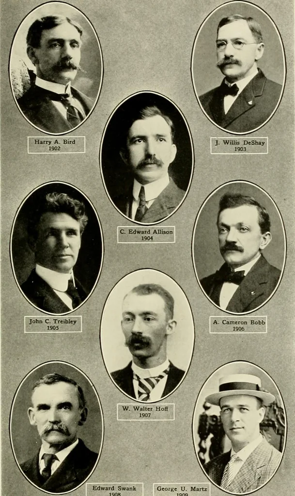 An illustration from Freemasonry in Northumberland, 1911, leaf 522