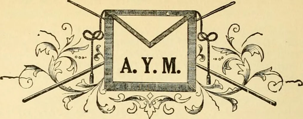 An illustration from Freemasonry in Northumberland, 1911, leaf 573
