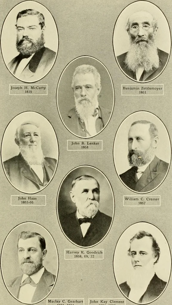 An illustration from Freemasonry in Northumberland, 1911, leaf 60