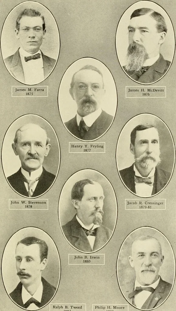An illustration from Freemasonry in Northumberland, 1911, leaf 70