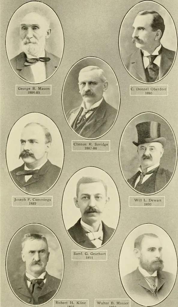 An illustration from Freemasonry in Northumberland, 1911, leaf 76