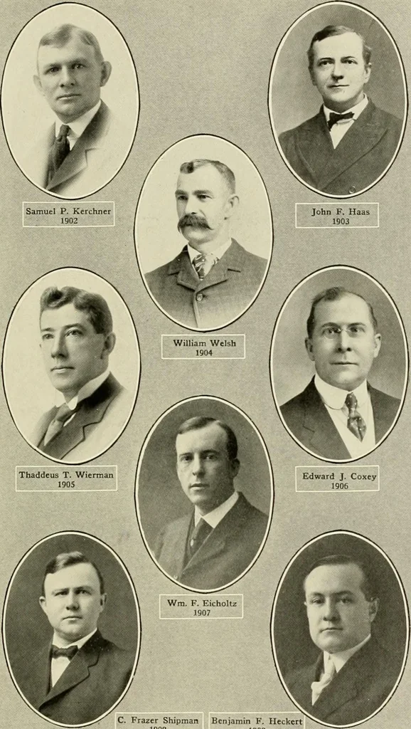 An illustration from Freemasonry in Northumberland, 1911, leaf 90