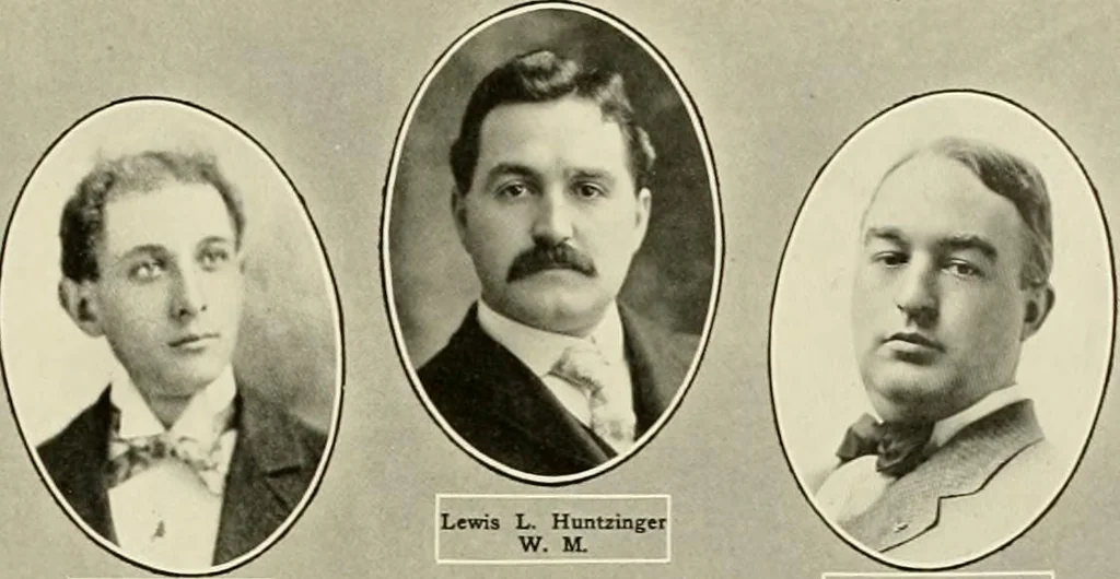 An illustration from Freemasonry in Northumberland, 1911, leaf 96