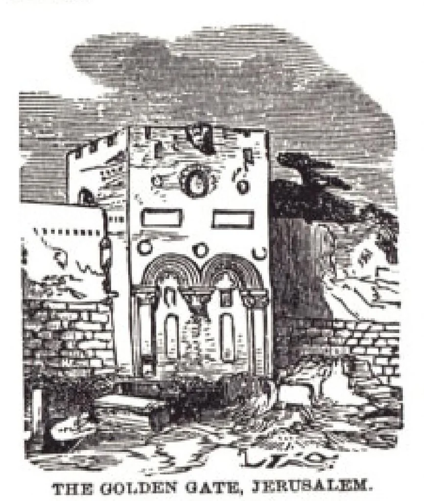 An illustration from FREEMASONS BIBLE, 1611, leaf 915