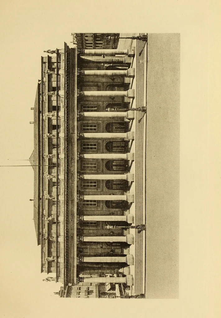 An illustration from French architects and sculptors of the XVIIIth century, 1900, leaf 105