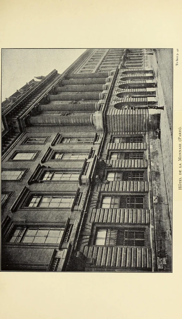 An illustration from French architects and sculptors of the XVIIIth century, 1900, leaf 109