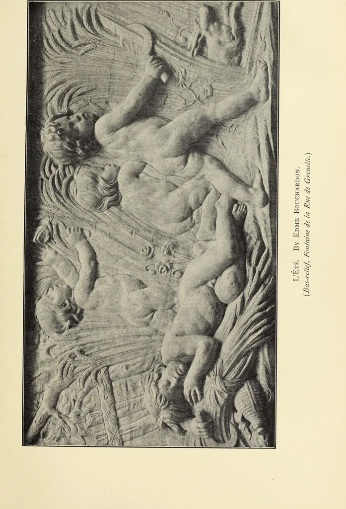An illustration from French architects and sculptors of the XVIIIth century, 1900, leaf 155