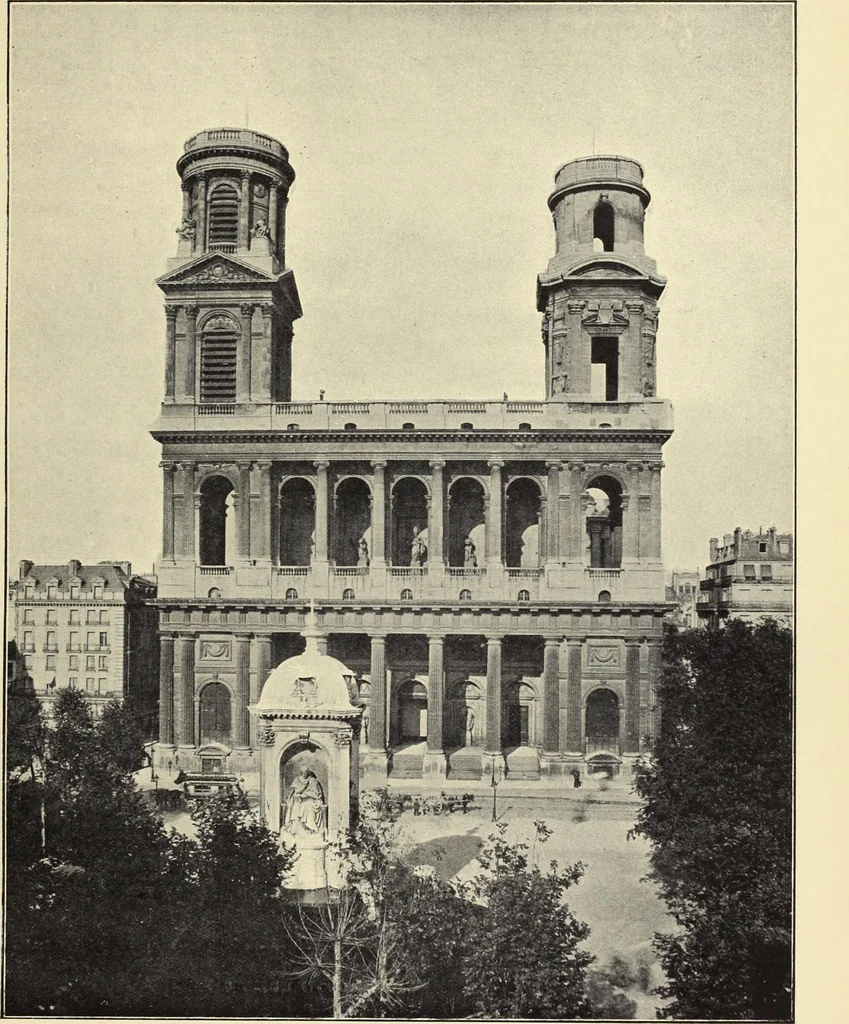 An illustration from French architects and sculptors of the XVIIIth century, 1900, leaf 61