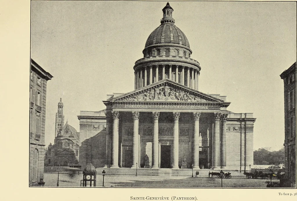 An illustration from French architects and sculptors of the XVIIIth century, 1900, leaf 97