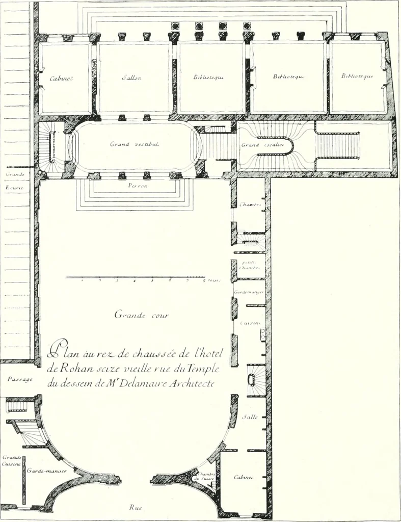 An illustration from A history of French architecture from the death of Mazarin till the death of Louis XV, 1661-1774, 1921, leaf 138