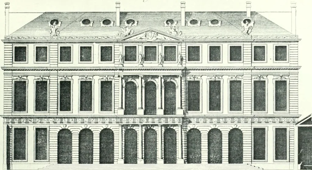 An illustration from A history of French architecture from the death of Mazarin till the death of Louis XV, 1661-1774, 1921, leaf 139