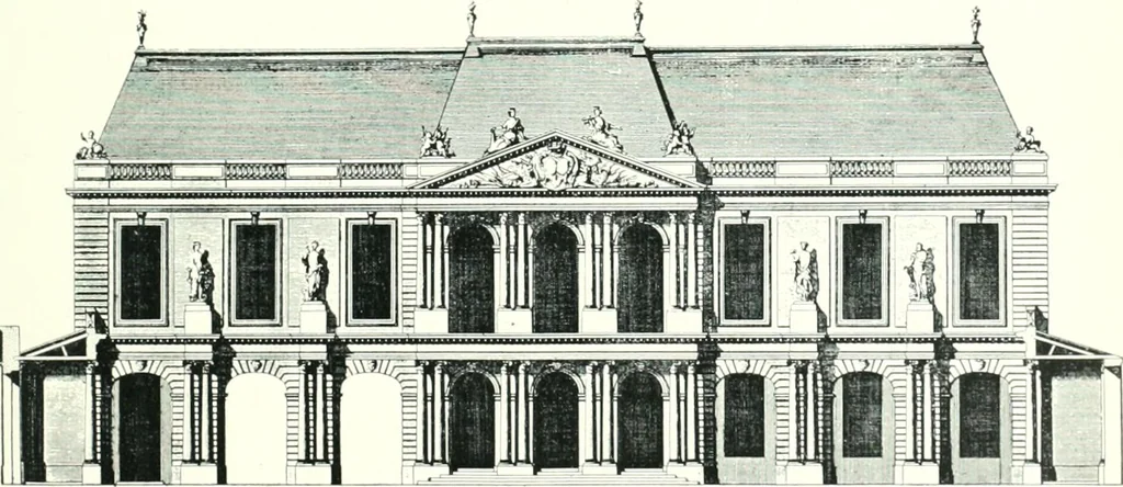 An illustration from A history of French architecture from the death of Mazarin till the death of Louis XV, 1661-1774, 1921, leaf 139
