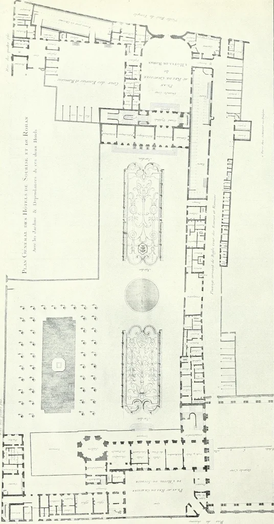 An illustration from A history of French architecture from the death of Mazarin till the death of Louis XV, 1661-1774, 1921, leaf 140