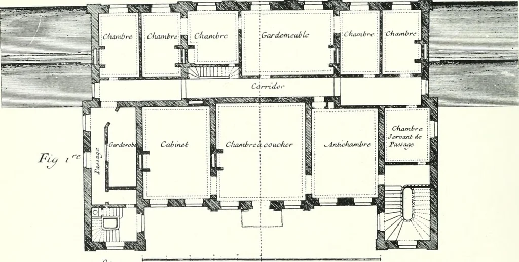 An illustration from A history of French architecture from the death of Mazarin till the death of Louis XV, 1661-1774, 1921, leaf 156