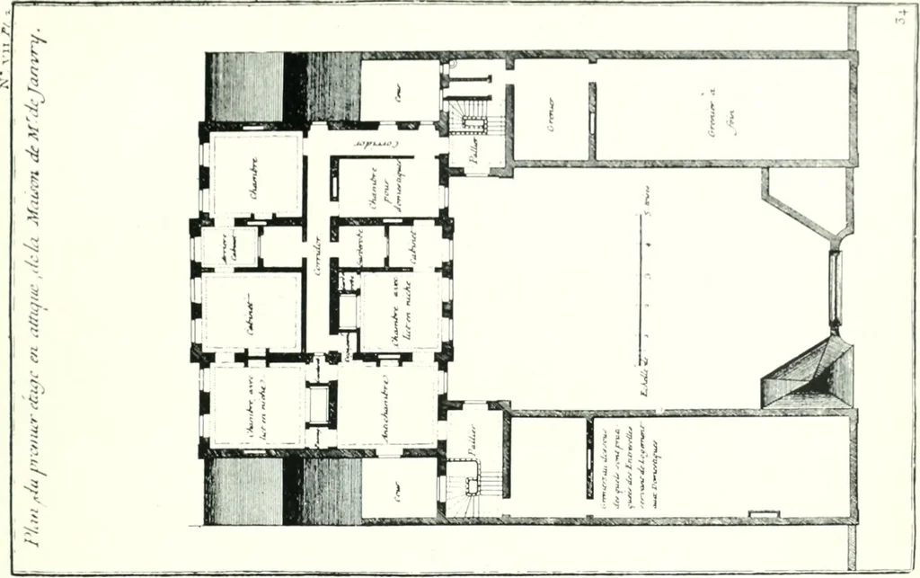 An illustration from A history of French architecture from the death of Mazarin till the death of Louis XV, 1661-1774, 1921, leaf 161