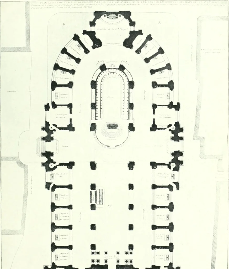 An illustration from A history of French architecture from the death of Mazarin till the death of Louis XV, 1661-1774, 1921, leaf 173