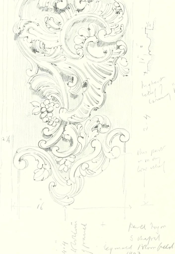 An illustration from A history of French architecture from the death of Mazarin till the death of Louis XV, 1661-1774, 1921, leaf 178