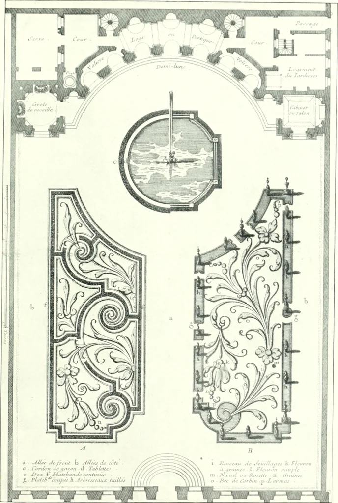 An illustration from A history of French architecture from the death of Mazarin till the death of Louis XV, 1661-1774, 1921, leaf 183
