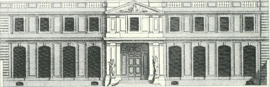 An illustration from A history of French architecture from the death of Mazarin till the death of Louis XV, 1661-1774, 1921, leaf 188
