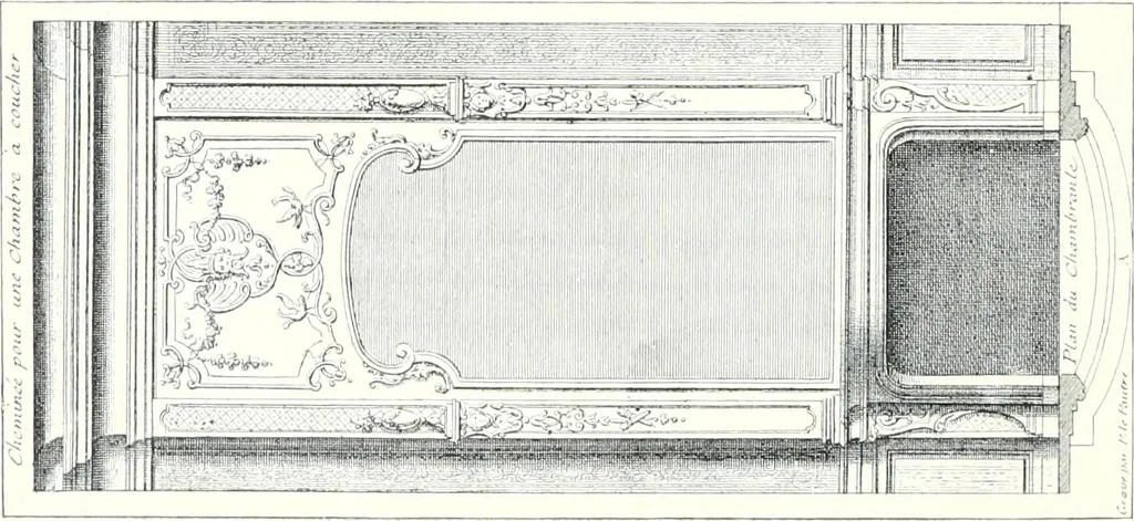 An illustration from A history of French architecture from the death of Mazarin till the death of Louis XV, 1661-1774, 1921, leaf 198