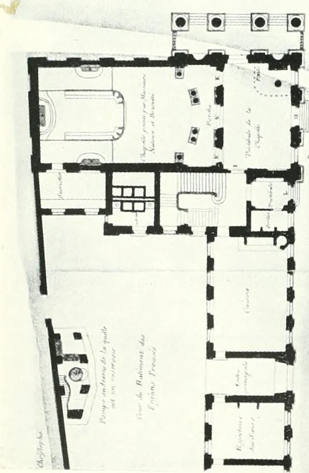 An illustration from A history of French architecture from the death of Mazarin till the death of Louis XV, 1661-1774, 1921, leaf 204