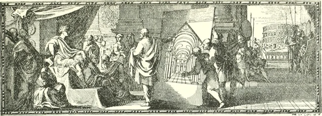 An illustration from A history of French architecture from the death of Mazarin till the death of Louis XV, 1661-1774, 1921, leaf 21