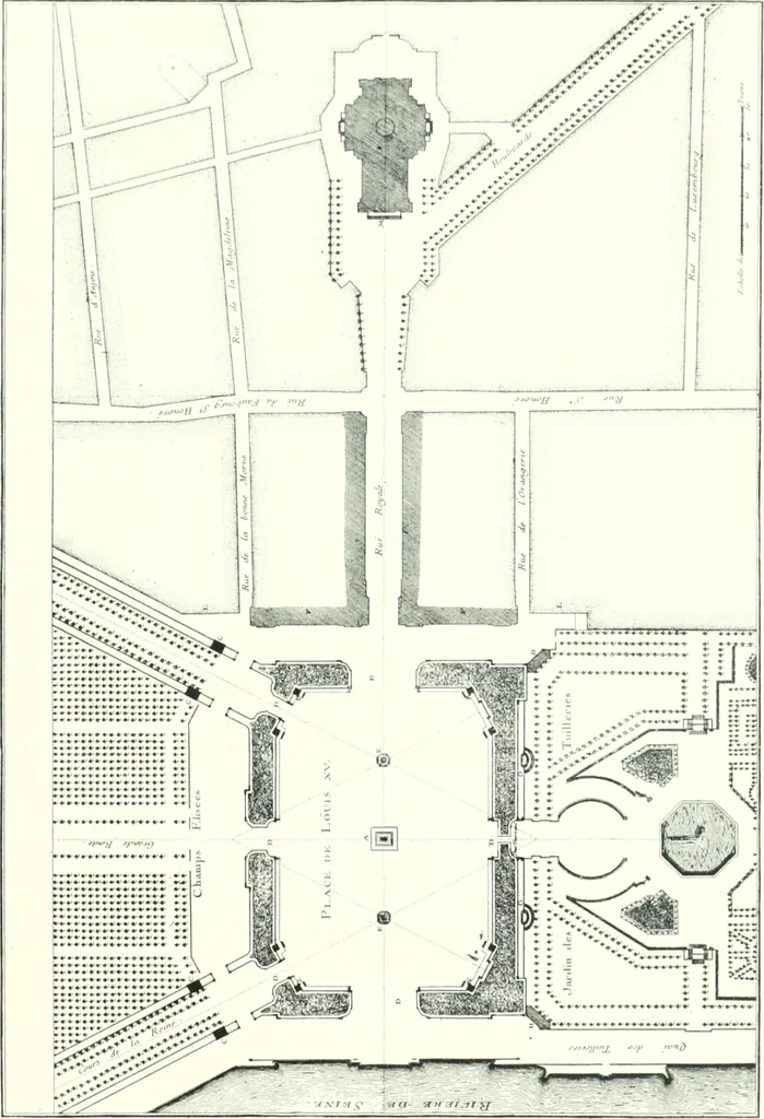 An illustration from A history of French architecture from the death of Mazarin till the death of Louis XV, 1661-1774, 1921, leaf 239