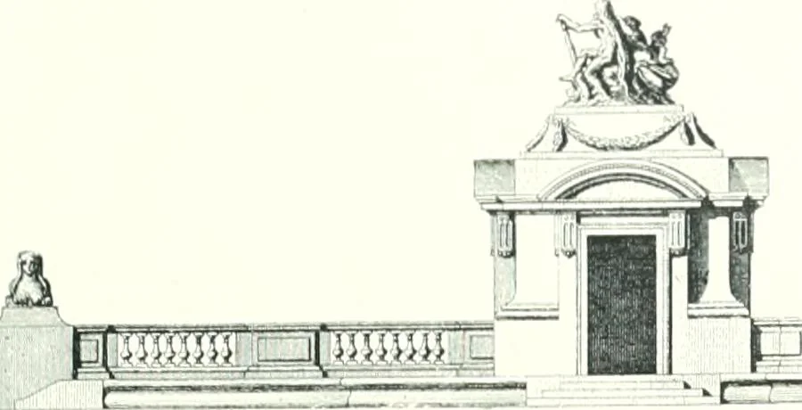 An illustration from A history of French architecture from the death of Mazarin till the death of Louis XV, 1661-1774, 1921, leaf 241