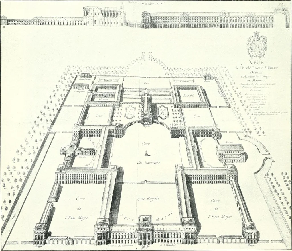 An illustration from A history of French architecture from the death of Mazarin till the death of Louis XV, 1661-1774, 1921, leaf 242
