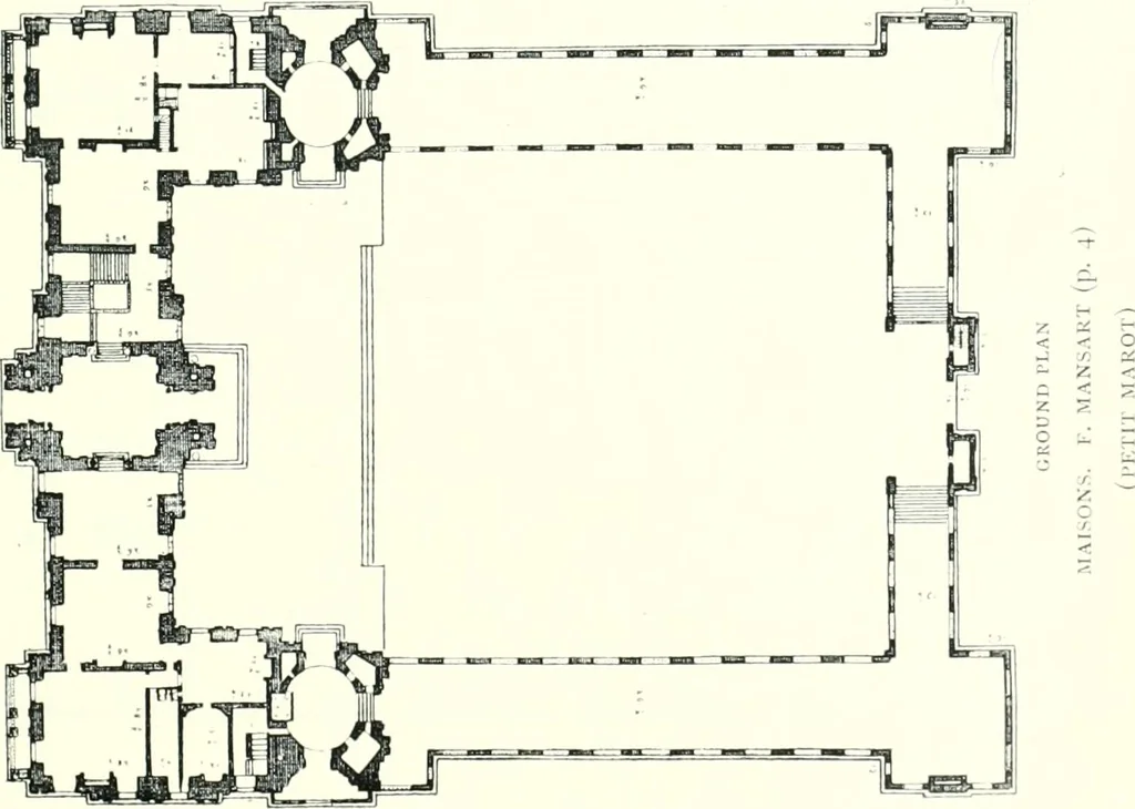 An illustration from A history of French architecture from the death of Mazarin till the death of Louis XV, 1661-1774, 1921, leaf 25