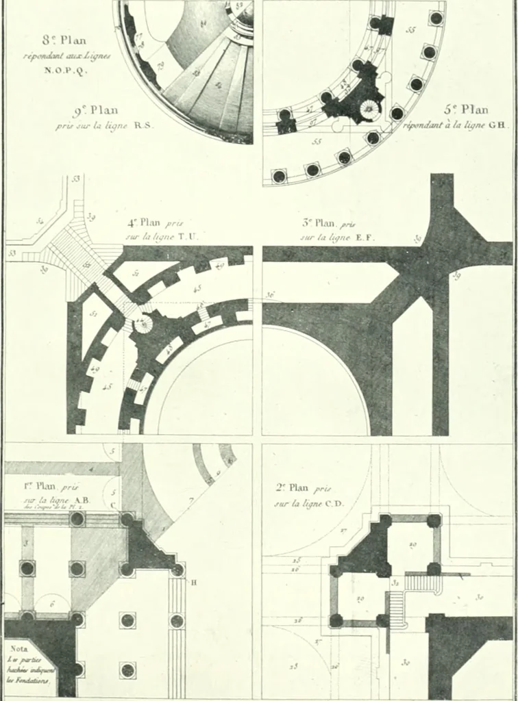 An illustration from A history of French architecture from the death of Mazarin till the death of Louis XV, 1661-1774, 1921, leaf 257